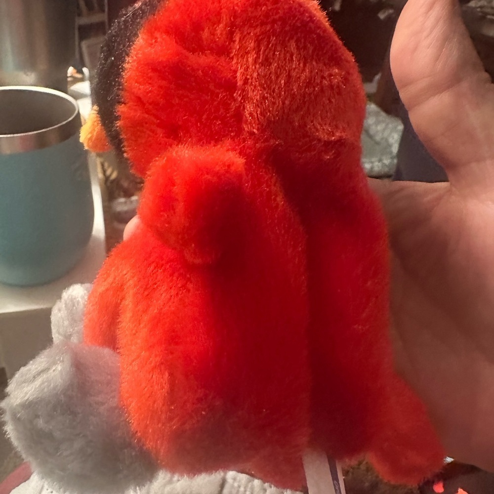 Red Cardinal Stuffed Animal Plush Toy - Picture 6 of 8
